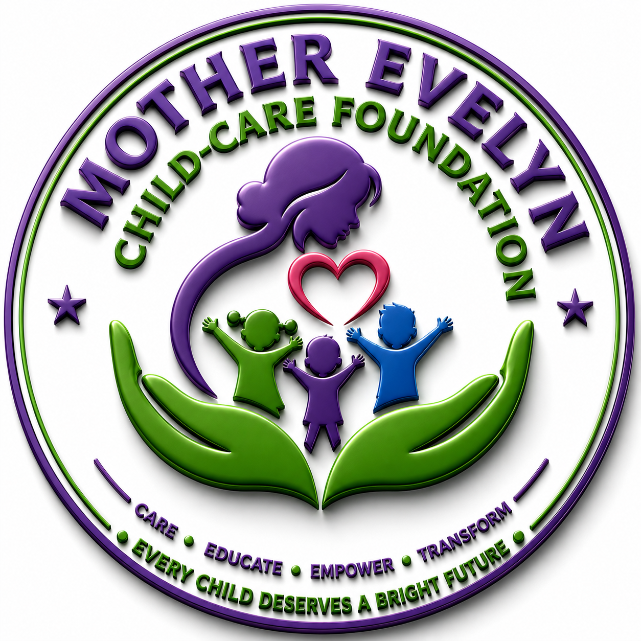 Mother Evelyn Child-Care Foundation seal